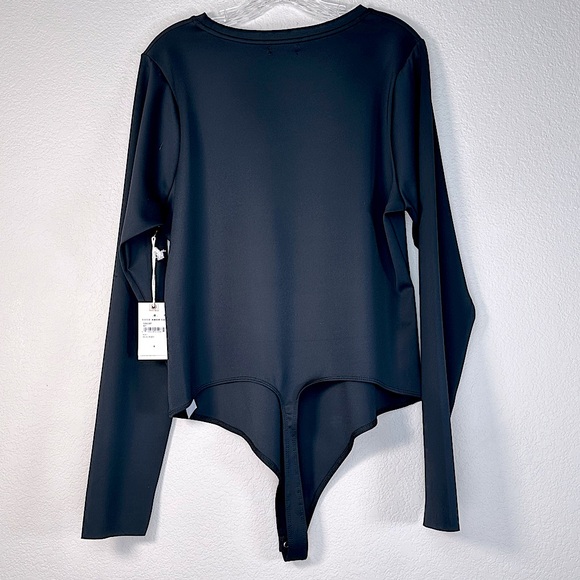 NWT Good American Compression Scuba Long Sleeve Crewneck Bodysuit Sz 3X - Picture 13 of 16